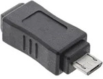 Inline&reg; Micro-USB Adapter, Micro-B Stecker an Mini USB 5-pol Buchse