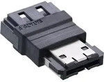 Inline&reg; eSATA auf SATA Adapter, eSATA Stecker an SATA Buchse