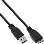 Inline&reg; USB 3.2 Gen.1 Kabel, A an Micro B, schwarz, 5m