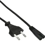 Inline&reg; Netzkabel, Netzstecker auf Euro 8 C7 Stecker, 3m