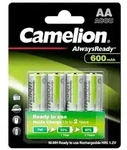 Camelion 17406406, 4x Camelion NiMH AA Mignon 600mAh HR6 Always Ready Akku f&uuml;r DECT
