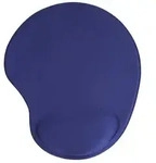 Inline&reg; Maus-Pad, mit Gel Handballenauflage, 230x205x20mm, blau