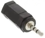 Inline&reg; Audio Adapter, 2,5mm Klinke Stecker an 3,5mm Buchse, Stereo