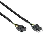 Inline&reg; Audiokabel VerL&auml;ngerung intern, f&uuml;r HD audio und AC97, 0,4m