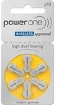 Typ 10 PR70 Power One H&ouml;rger&auml;tebatterien - Gelb - 6 St&uuml;ck