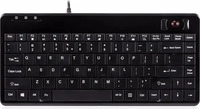 Perixx 505 Plus DE, Perixx PERIBOARD-505H PLUS DE, Mini USB-Tastatur, Trackball, Hub,