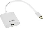 Inline&reg; USB Display Konverter, USB-C ST zu Mini DisplayPort 4K/60Hz, silber