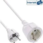 Inline&reg; Schutzkontakt-VerL&auml;ngerung ST / BU, wei&szlig;, 7m
