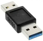 Inline&reg; USB 3.0 Adapter, Stecker A auf Stecker A