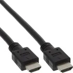 Inline 17601E, Inline HDMI Kabel, HDMI-High Speed, Stecker / Stecker, schwarz, 3m
