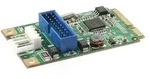 Inline&reg; Mini-PCIe Karte, 2x USB 3.2 Gen.1