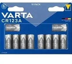 10x Varta Lithium 3V CR123A CR17345 Batterie