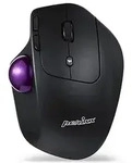 Perixx PERIMICE-720, Bluetooth, ergonomische Trackball Maus, schnurlos, schwarz
