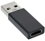 Inline&reg; USB 3.2 Gen.2 Adapter, USB-A Stecker auf USB-C Buchse
