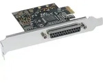 Inline Schnittstellenkarte, 1x parallel 25-pol, PCIe (PCI-Express)
