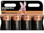 4x Duracell Plus Mono D LR20 Alkaline Batterie