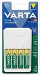 NiMH Akku Plug Ladeger&auml;t 0,385A Varta 57657 f&uuml;r AA Mignon AAA Micro inkl. 4 Akku...