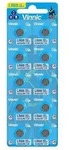 10x Vinnic AG3 LR41 LR736 392 1.5V Alkaline Knopfzelle