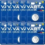 Varta CR2025 Lithium Knopfzelle 3V Batterie - 10er Verpackung