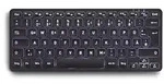 Perixx PERIBOARD-732B DE, Mini-Tastatur Wireless, mit Beleuchtung, schwarz