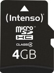 Intenso 3403450, SD MicroSD Card 4GB Intenso inkl. SD Adapter