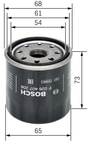 BOSCH &Ouml;lfilter F 026 407 208