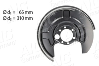 AIC Spritzblech, Bremsscheibe Original AIC Quality 56228