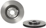 2x BREMBO Bremsscheibe PRIME LINE - UV Coated 09.D626.11