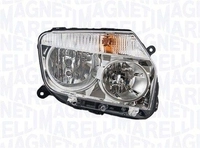 1x Magneti Marelli Hauptscheinwerfer H7 H1 Rechts passend f&uuml;r Dacia Duster 1.5