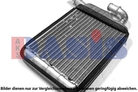 AKS DASIS W&auml;rmetauscher, Innenraumheizung 049028N