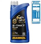 1L Mannol 2-Takt Motor&ouml;l Motorrad&ouml;l MN7204-1
