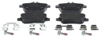 BOSCH Bremsbelagsatz, Scheibenbremse 0 986 494 664