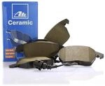 ATE 4x Bremsbel&auml;ge Bremsbelagsatz ATE Ceramic 13.0470-7184.2