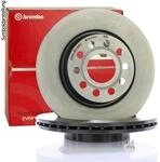2x BREMBO Bremsscheibe PRIME LINE - UV Coated 09.9581.11