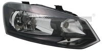 TYC Hauptscheinwerfer H4 Halogen rechts passend f&uuml;r VW Polo 6R 09-14 Trendline