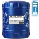 10L Mannol 2-Takt Universal&ouml;l Motor&ouml;l Roller Mofa Motorrad &Ouml;L MN7205-10