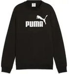 PUMA ESSENTIALS No. 1 Logo Sweatshirt Jungen | Gr. 164 | schwarz - schwarz