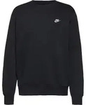 Nike Club Sweatshirt Herren | Gr. XXL | schwarz - schwarz