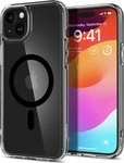 Spigen Ultra Hybrid Mag H&uuml;lle mit MagSafe f&uuml;r iPhone 15 - Schwarz