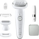 Braun Silk-&eacute;pil 9 9-341 Epilierer Wei&szlig;/Silber