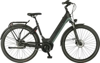 Prophete E-Bike 28 Zoll GENIESSER 4.0 Damen, Schwarz Matt-Silber, City