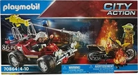 PLAYMOBIL City Action Feuerwehr-Rettung mit Feuerwehr-ATV (70864) 86 Teile