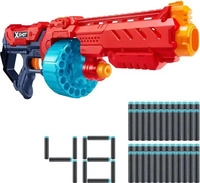 ZURU - XSHOT - Excel Turbo Fire - Schaumstoffpfeil-Blaster - Lieferung mit 48 Pfeilen