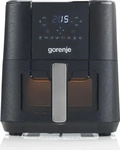 Gorenje AF1350DWB Hei&szlig;luftfritteuse / 1.350 Watt / 5,4 Liter Korb mit Sichtfenster /