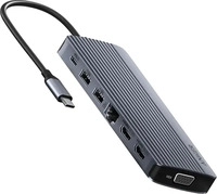Anker USB-C Hub (14-in-1, Dreifach-Display)