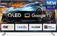 CHiQ U98F8TG - 98 Zoll - 4K QLED - 144 Hz - Google Smart-TV - Gaming-TV