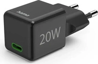 Hama Schnellladeger&auml;t, USB-C, Super-Mini-Ladeger&auml;t, PD, 20 W, schwarz