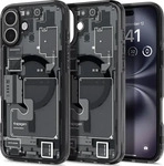 Spigen Ultra Hybrid MagSafe Zero One f&uuml;r iPhone 16 - Dunkelgrau
