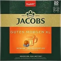Jacobs Kapseln Guten Morgen XL Intense, 20 Nespresso-kompatible Kapseln, 20