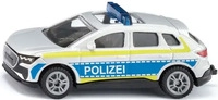 SIKU 1552 Audi Q4 e-tron Polizei Einsatzfahrzeug Spielzeugmodell, Metall/Kunststoff,